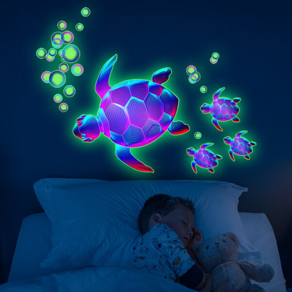 Luminous Turtle Pattern Decorative Wall Stickers