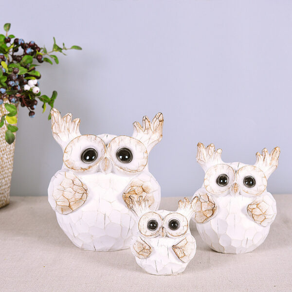 Owl Home Decoration,  Resin Crafts