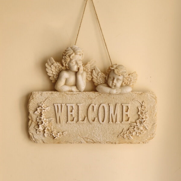 Angels Resin Wall Decoration