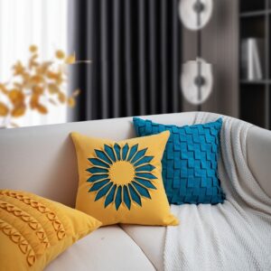 Sunflower Pillow For Sofa in Living Room